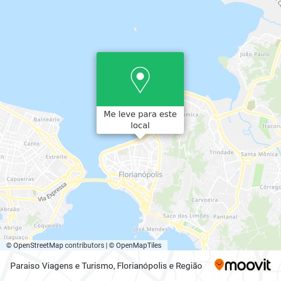 Paraiso Viagens e Turismo mapa