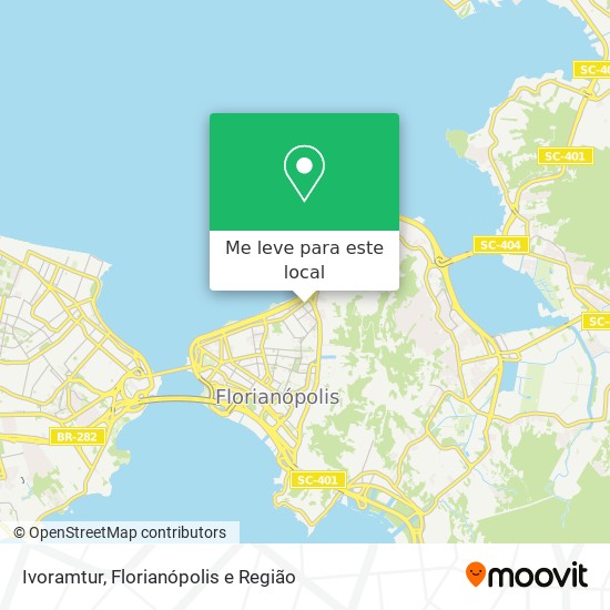 Ivoramtur mapa