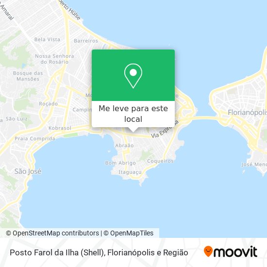 Posto Farol da Ilha (Shell) mapa
