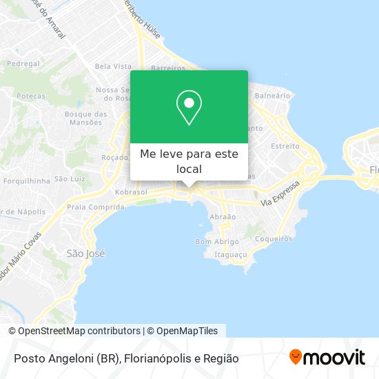 Posto Angeloni (BR) mapa