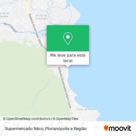 Supermercado  Néco mapa