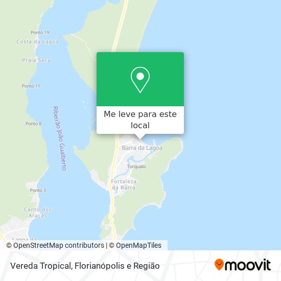 Vereda Tropical mapa