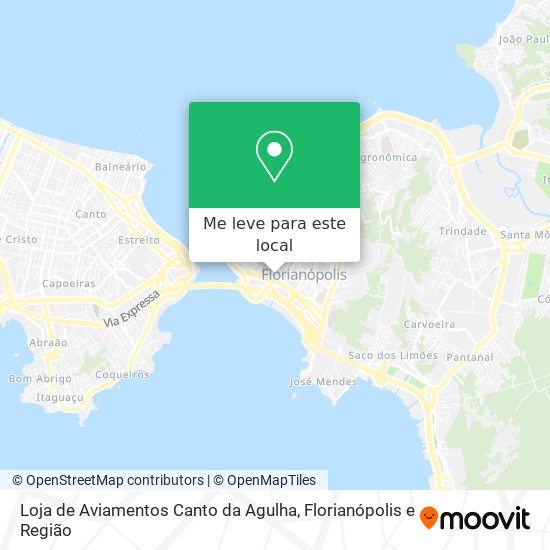 Loja de Aviamentos Canto da Agulha mapa