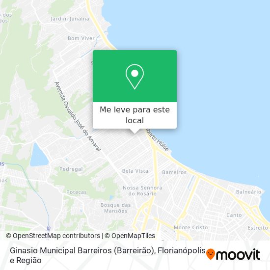 Ginasio Municipal Barreiros (Barreirão) mapa