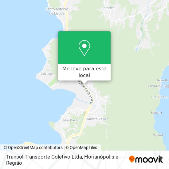 Transol Transporte Coletivo Ltda mapa