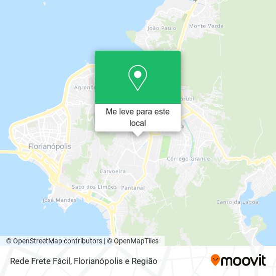 Rede Frete Fácil mapa