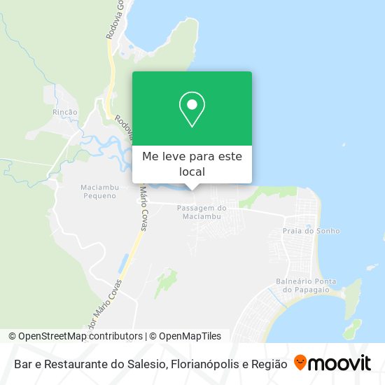Bar e Restaurante do Salesio mapa