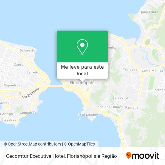 Cecomtur Executive Hotel mapa