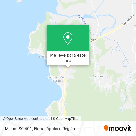 Milium SC 401 mapa