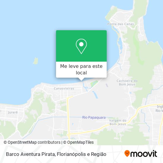 Barco Aventura Pirata mapa