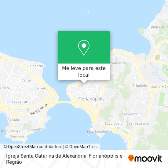 Igreja Santa Catarina de Alexandria mapa