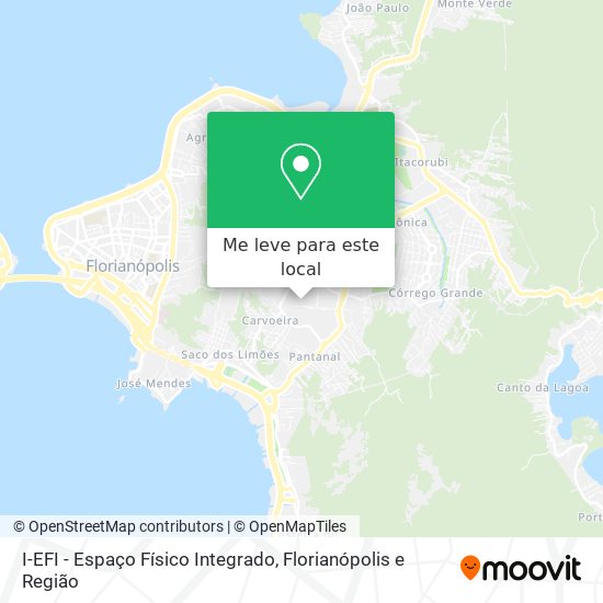 I-EFI - Espaço Físico Integrado mapa