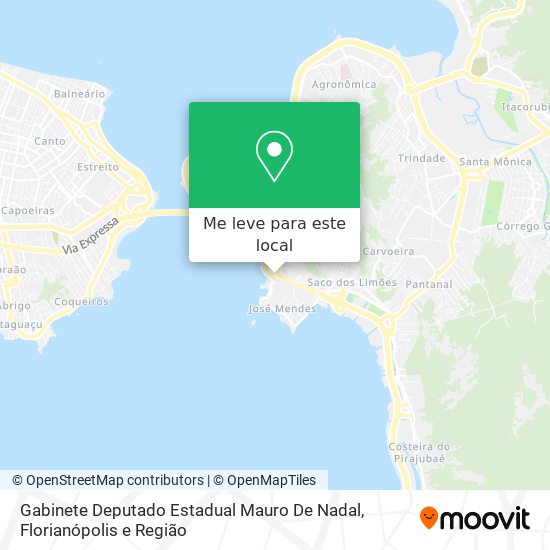 Gabinete Deputado Estadual Mauro De Nadal mapa