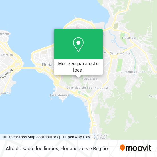 Alto do saco dos limões mapa