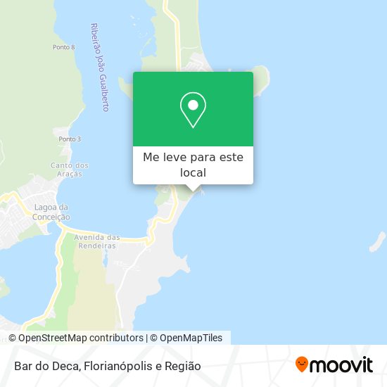 Bar do Deca mapa