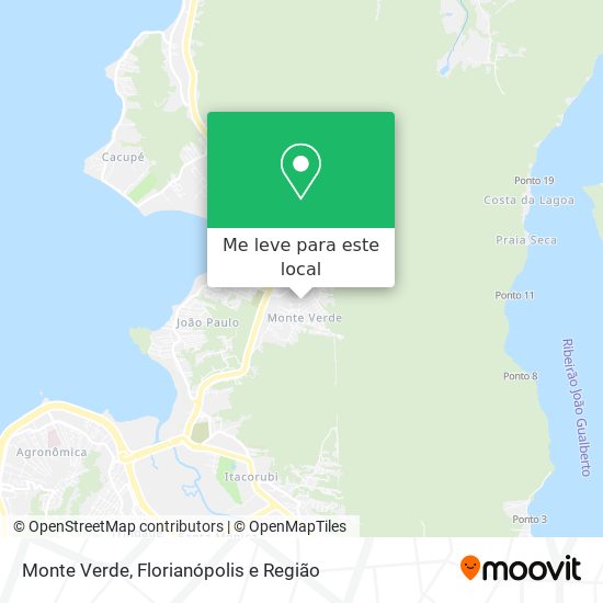 Monte Verde mapa