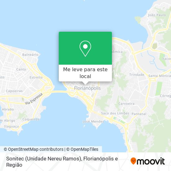 Sonitec (Unidade Nereu Ramos) mapa
