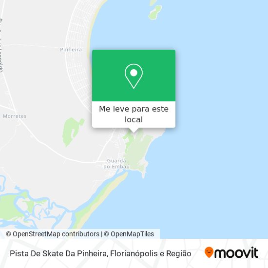 Pista De Skate Da Pinheira mapa
