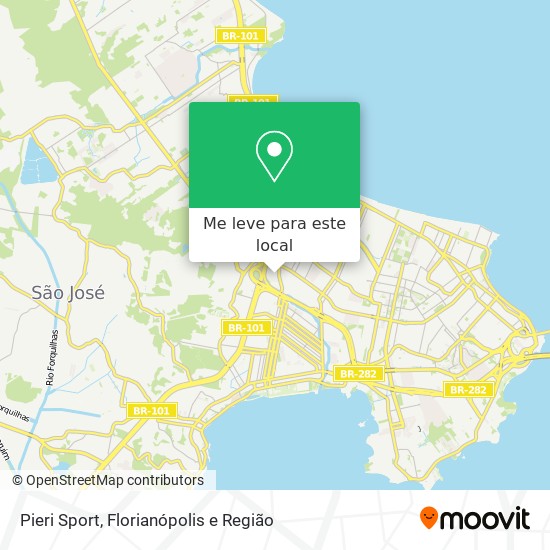 Pieri Sport mapa
