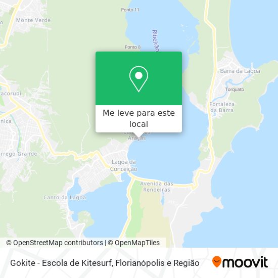 Gokite - Escola de Kitesurf mapa