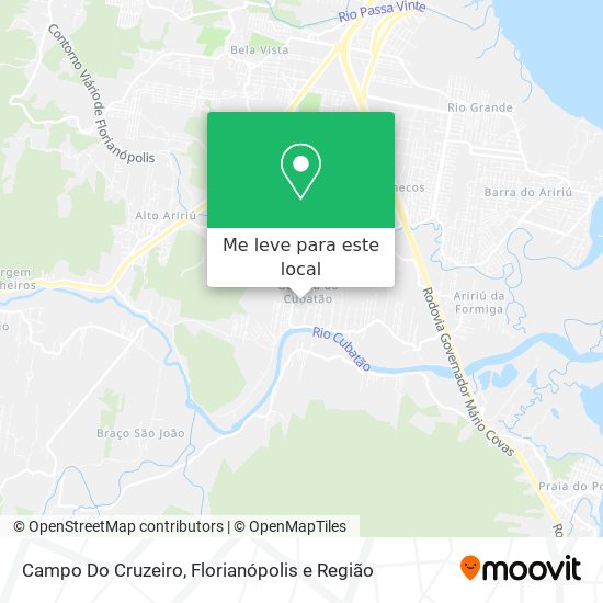 Campo Do Cruzeiro mapa