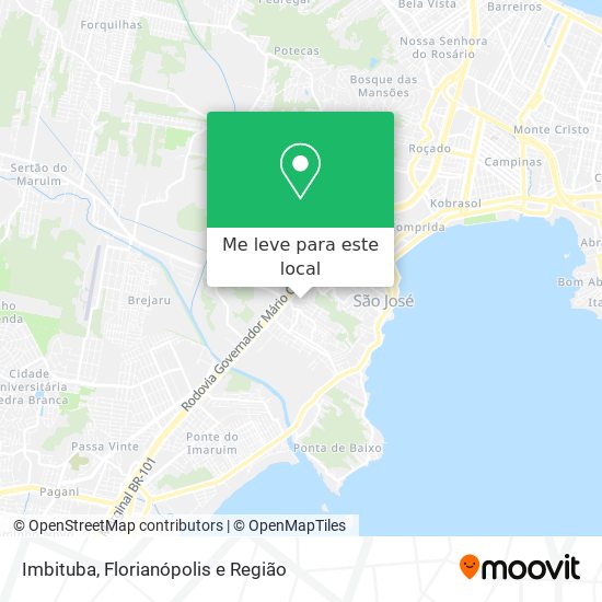 Imbituba mapa
