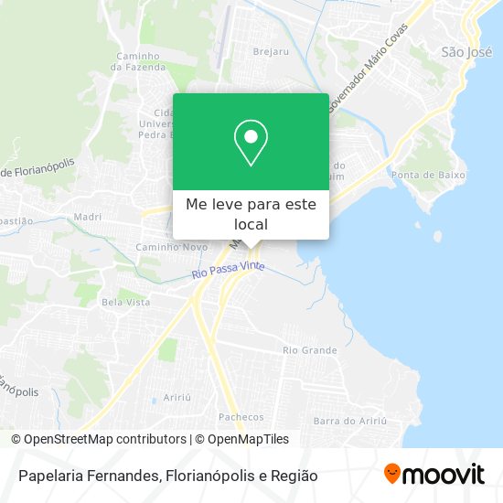 Papelaria Fernandes mapa