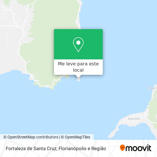 Fortaleza de Santa Cruz mapa