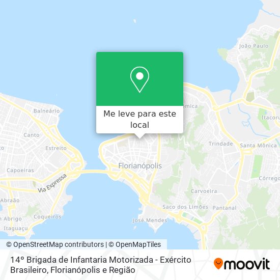 14º Brigada de Infantaria Motorizada - Exército Brasileiro mapa