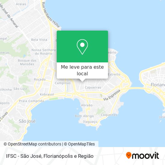 IFSC - São José mapa