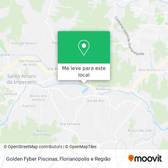 Golden Fyber Piscinas mapa