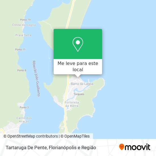 Tartaruga De Pente mapa