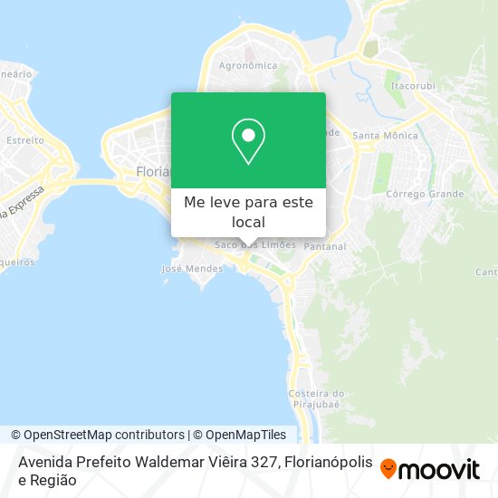 Avenida Prefeito Waldemar Viêira 327 mapa