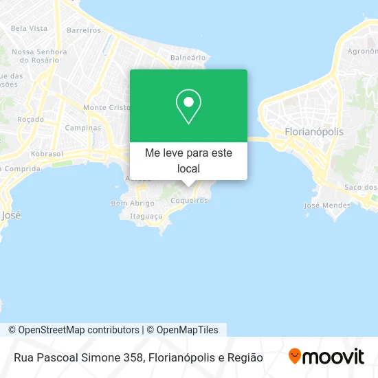 Rua Pascoal Simone 358 mapa