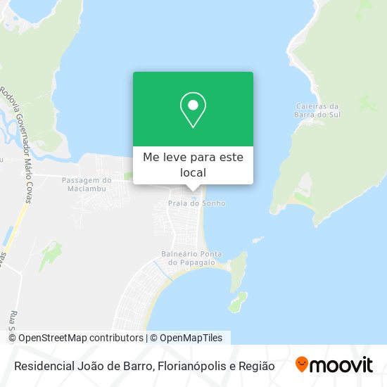 Residencial João de Barro mapa