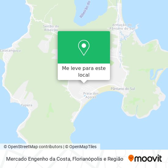 Mercado Engenho da Costa mapa