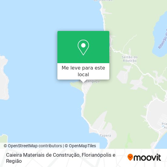 Caieira Materiais de Construção mapa