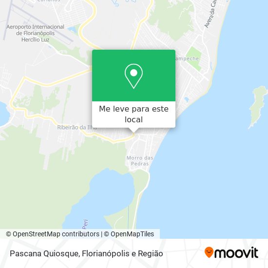 Pascana Quiosque mapa