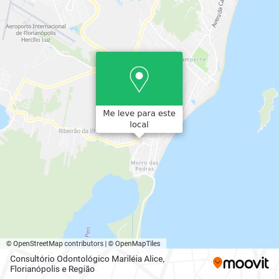 Consultório Odontológico Mariléia Alice mapa