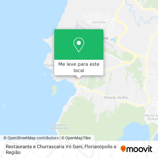 Restaurante e Churrascaria Vó Geni mapa