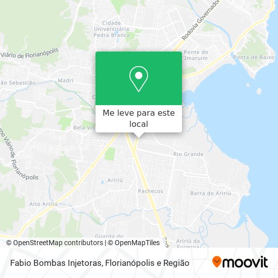 Fabio Bombas Injetoras mapa
