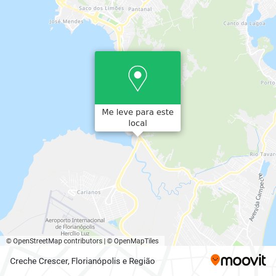Creche Crescer mapa