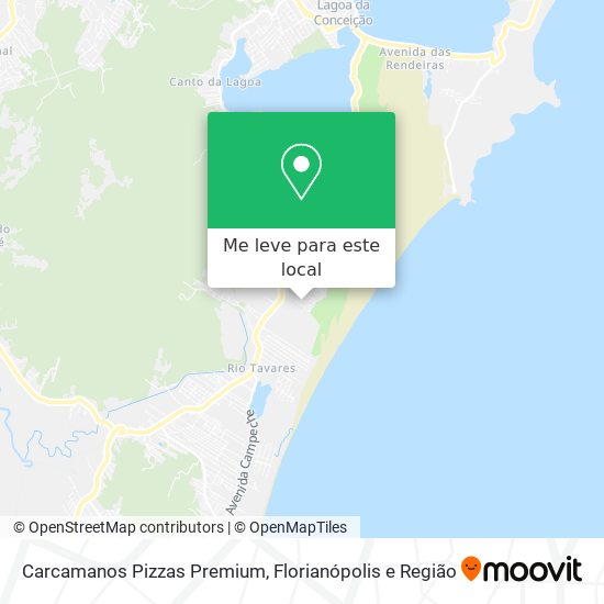 Carcamanos Pizzas Premium mapa