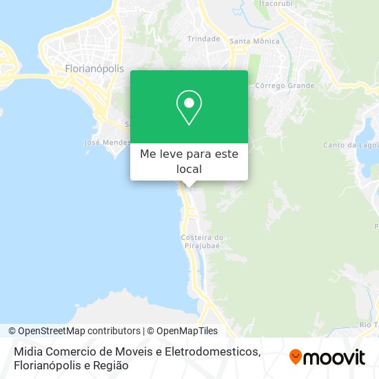 Midia Comercio de Moveis e Eletrodomesticos mapa