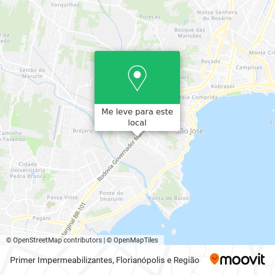 Primer Impermeabilizantes mapa