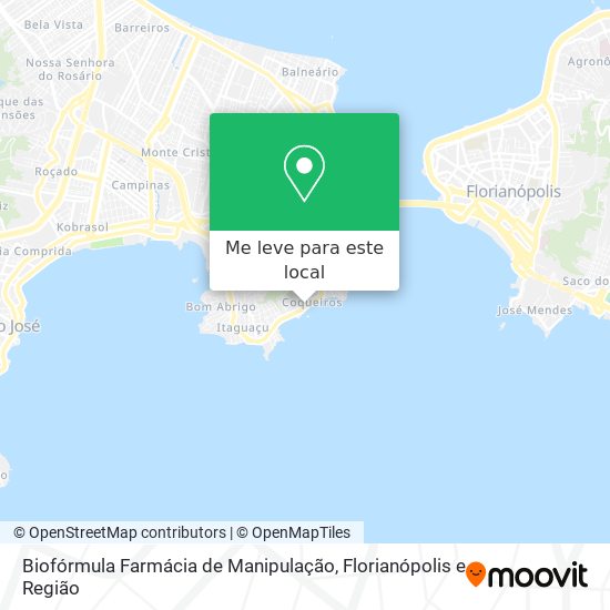 Biofórmula Farmácia de Manipulação mapa
