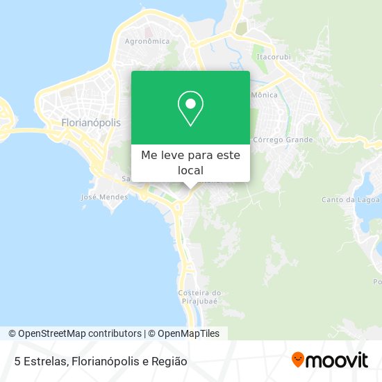 5 Estrelas mapa