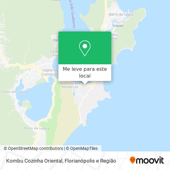 Kombu Cozinha Oriental mapa