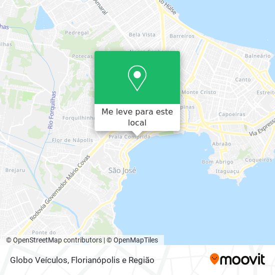 Globo Veículos mapa