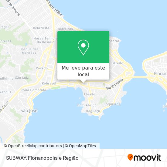 SUBWAY mapa